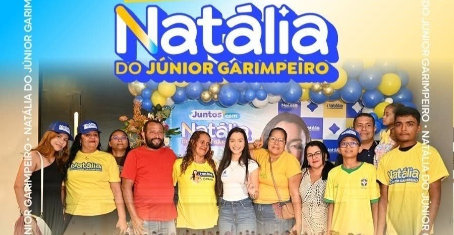 Natália do Júnior Garimpeiro amplia força política no Sul do Maranhão e reúne multidão em Imperatriz.
