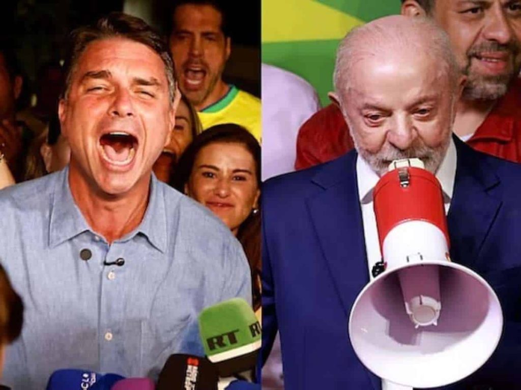 Flávio gasta mais que o triplo de Lula em impulsionamento digital